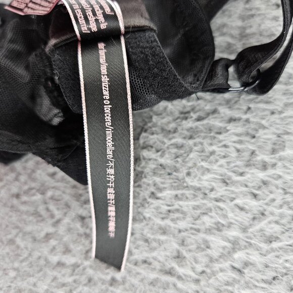 Victoria's Secret Bra Womens 32D Black Very Sexy Unlined Balconet Mesh Lingerie - Picture 11 of 15